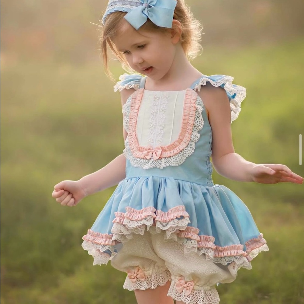 Dollcake Pure Heart Romper Size 8Y